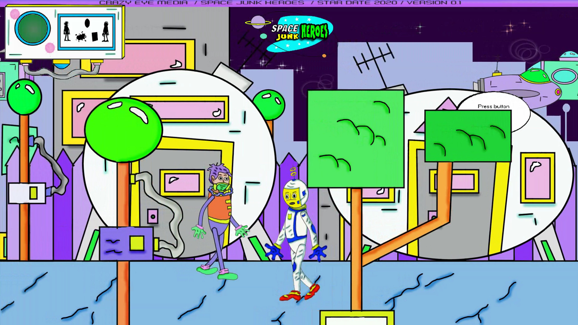 SPACE JUNK HEROES screenshot 9