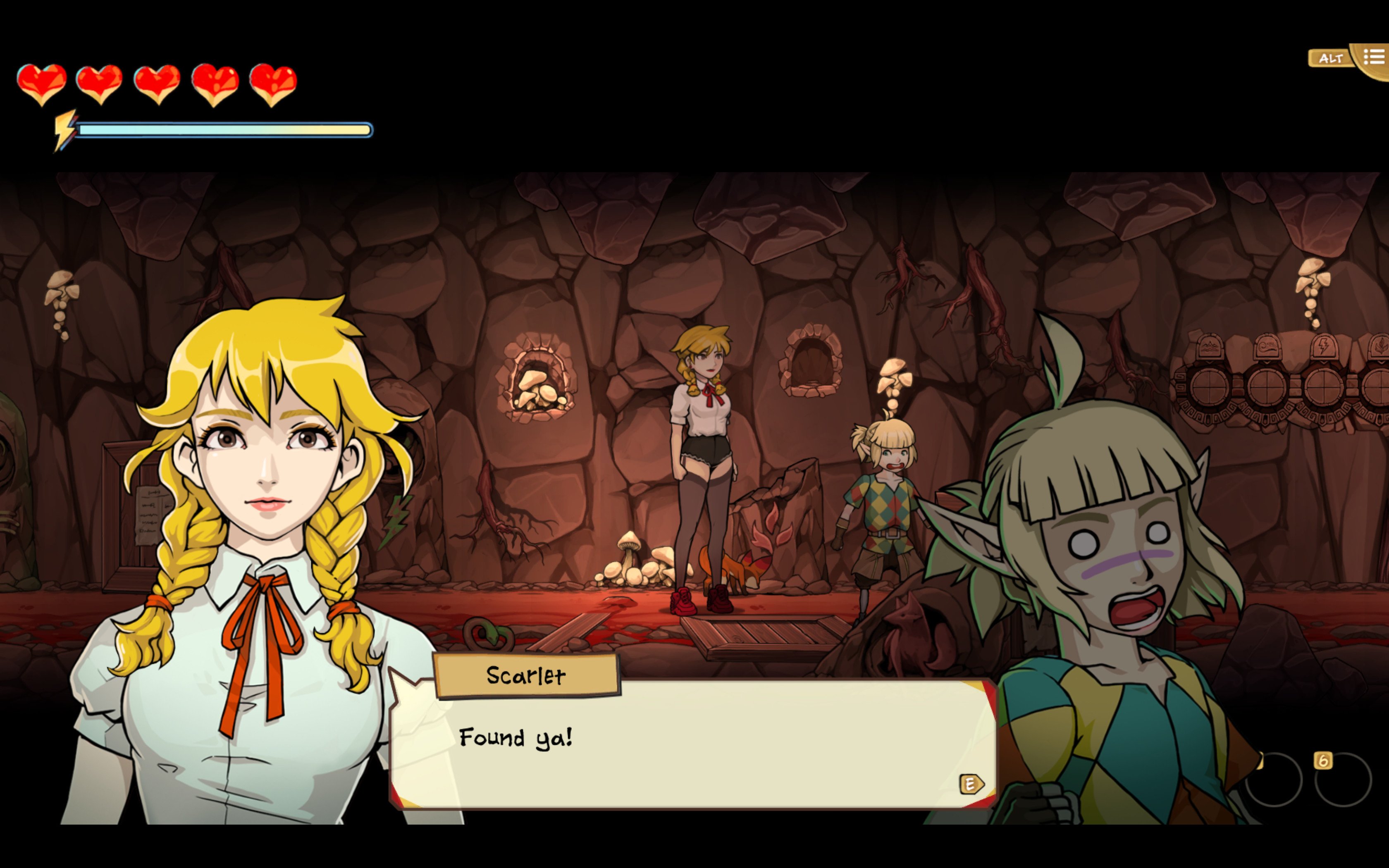 Scarlet Hood and the Wicked Wood DLC - Artbook screenshot 2