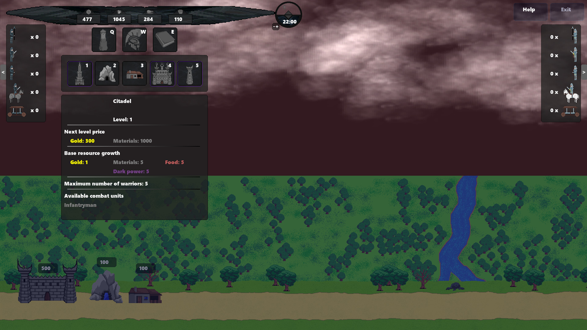 Dark facets screenshot 1