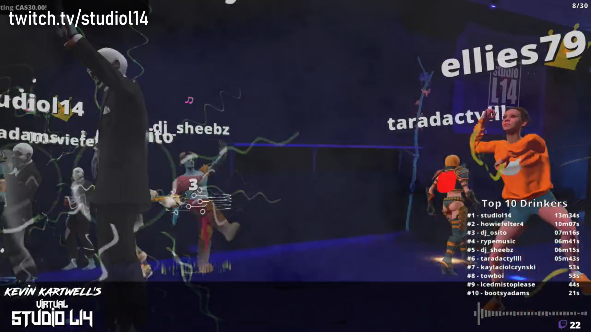 Streamer Dancefloor screenshot 6