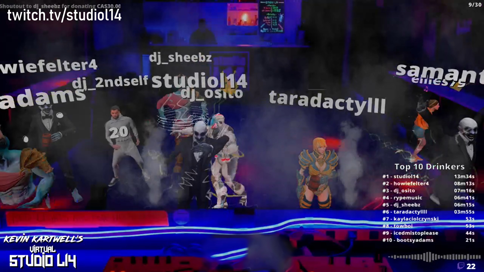 Streamer Dancefloor screenshot 7
