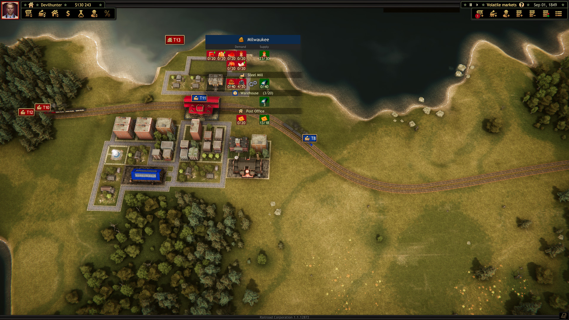 Railroad Corporation - Volatile Markets DLC screenshot 5
