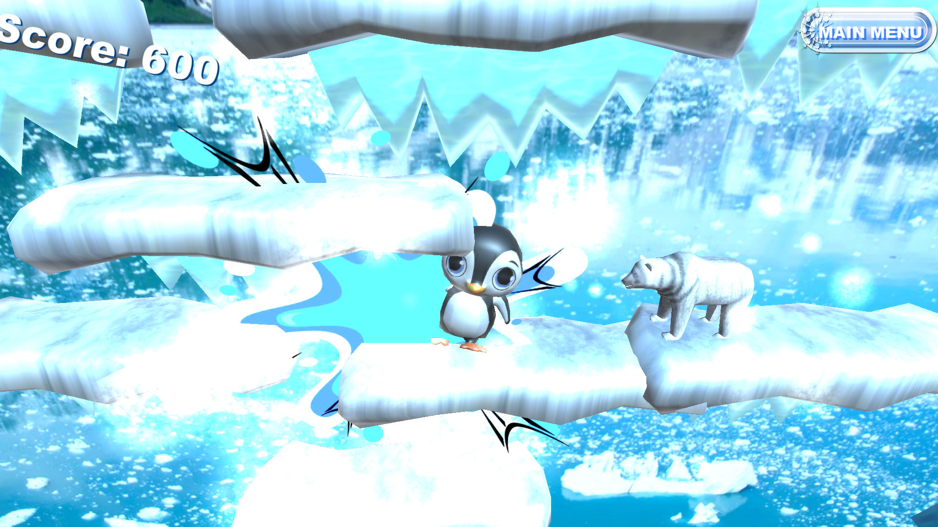Penguin Climbing screenshot 1