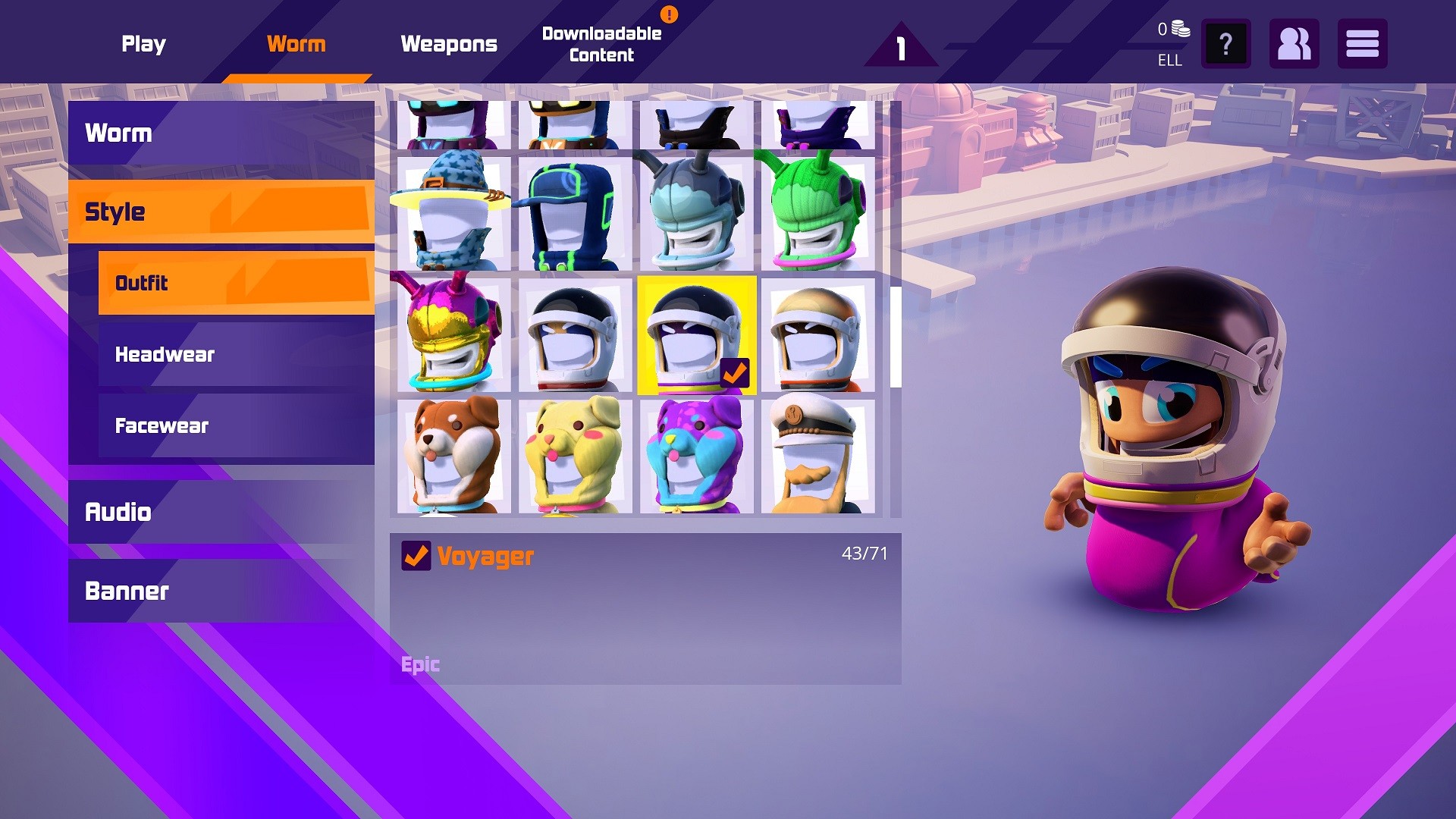 Worms Rumble - Spaceworm and Alien Double Pack screenshot 3
