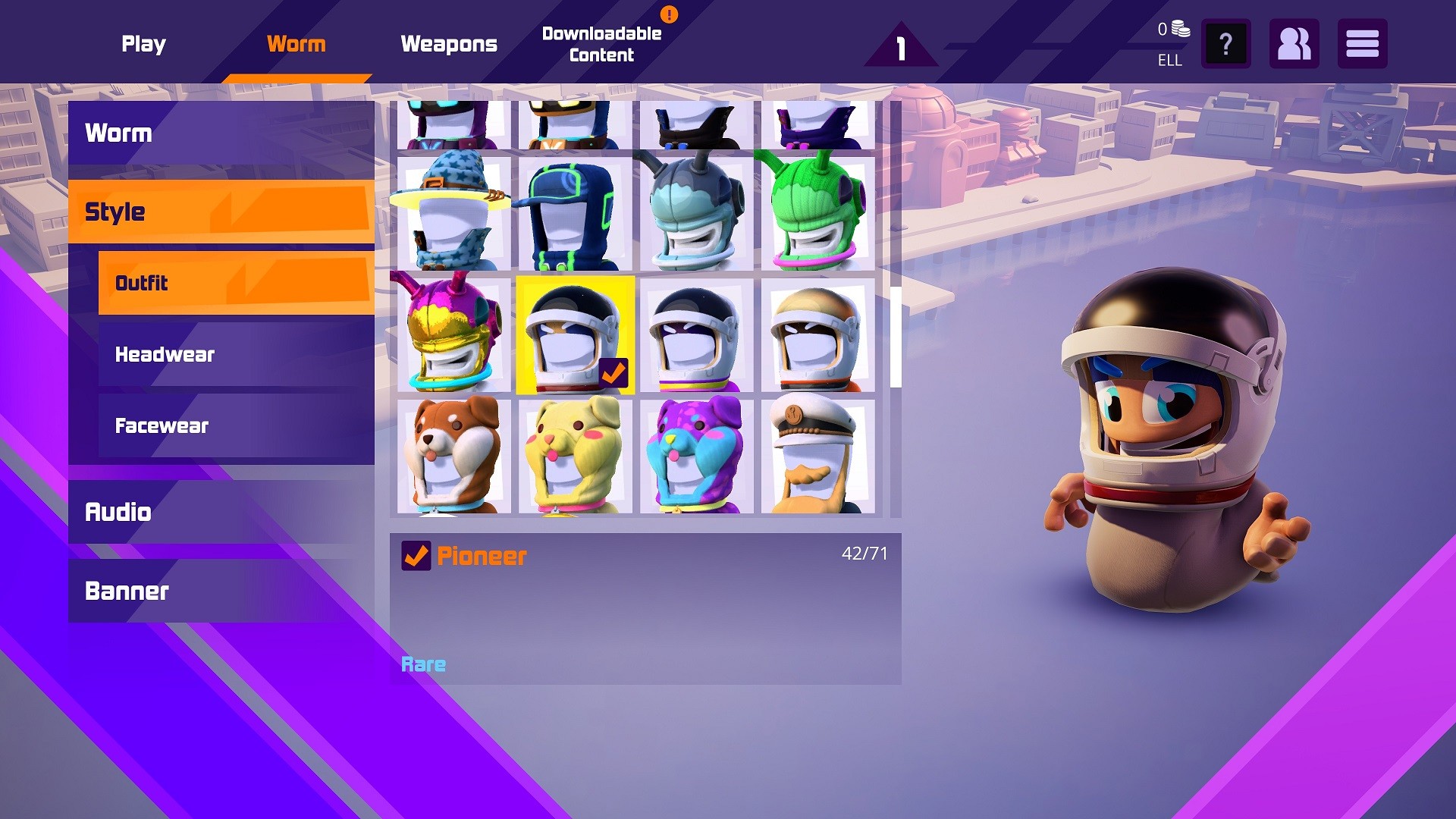 Worms Rumble - Spaceworm and Alien Double Pack screenshot 5