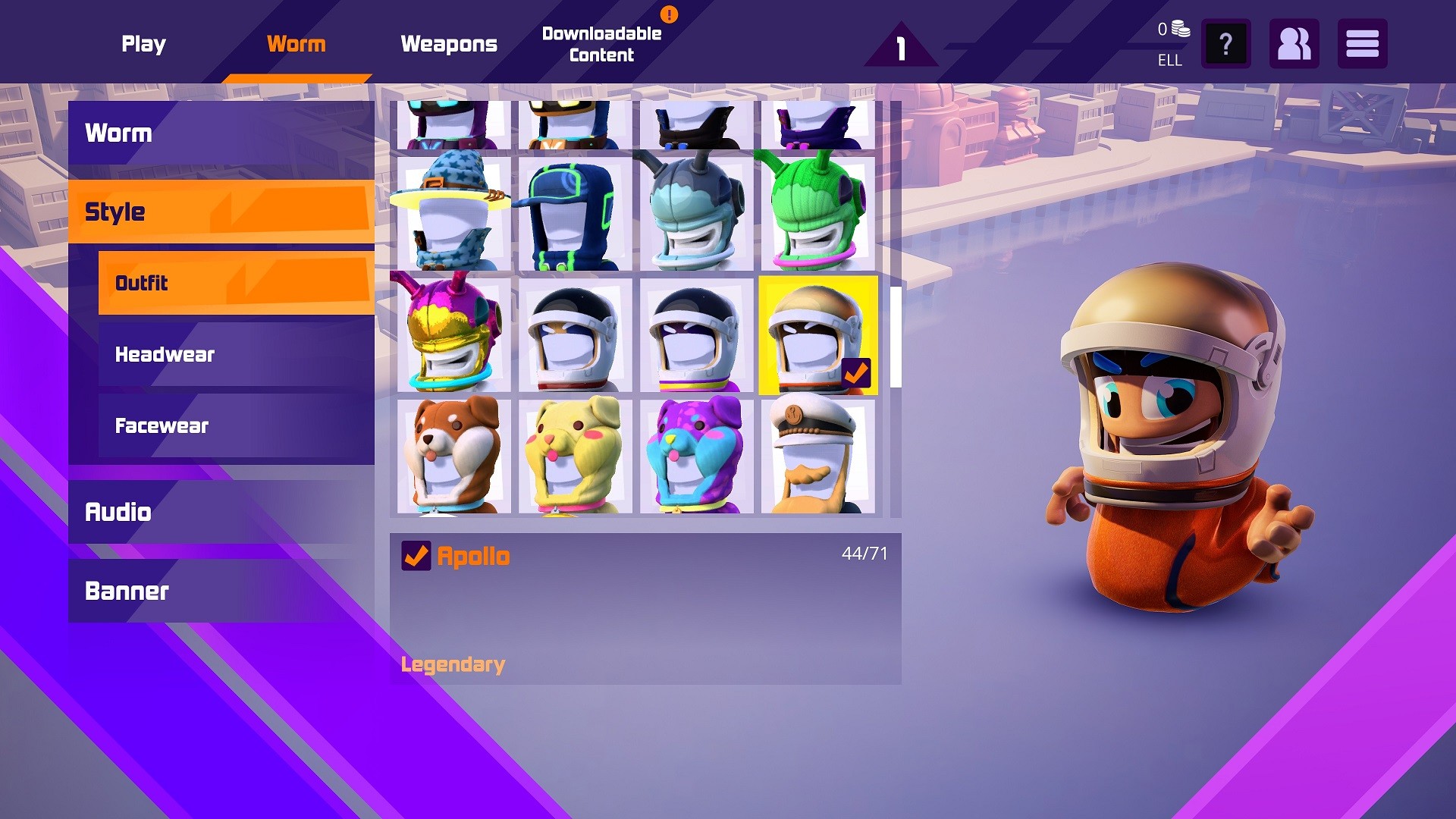 Worms Rumble - Spaceworm and Alien Double Pack screenshot 2