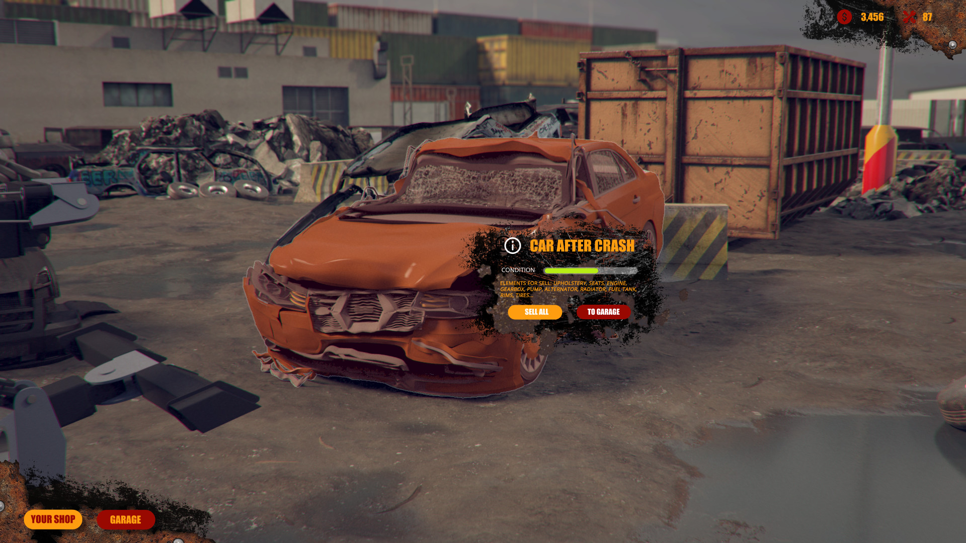 Car Scrapyard Simulator screenshot 6