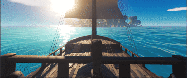 Gameplay Salt 2 Shores of Gold lái tàu, phiêu lưu biển cả, thuyền buồm trên đại dương