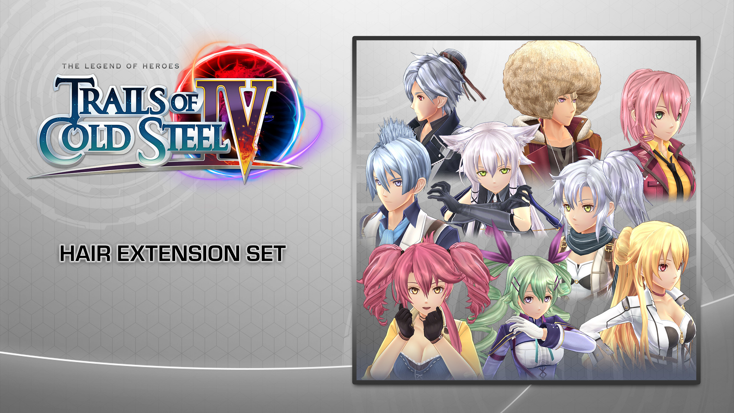 The Legend of Heroes: Trails of Cold Steel IV - Hair Extension Set screenshot 1