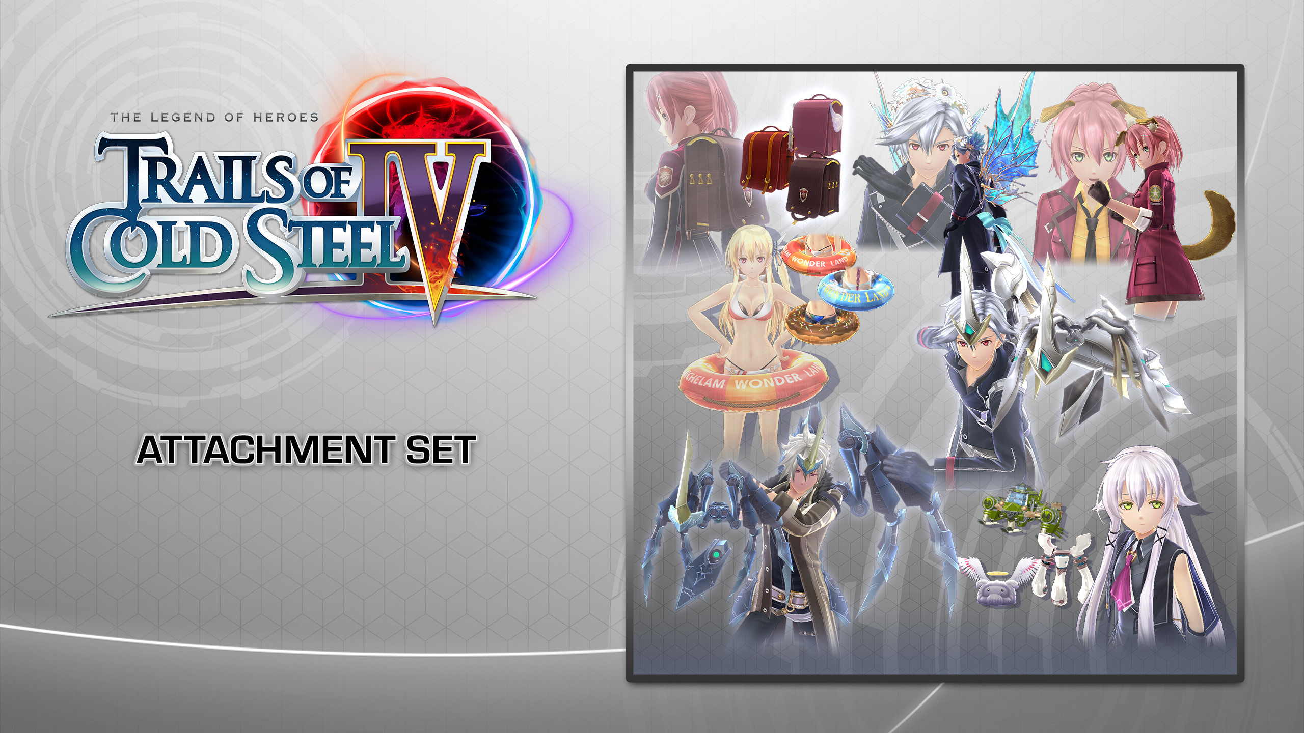 The Legend of Heroes: Trails of Cold Steel IV - Attachment Set screenshot 1