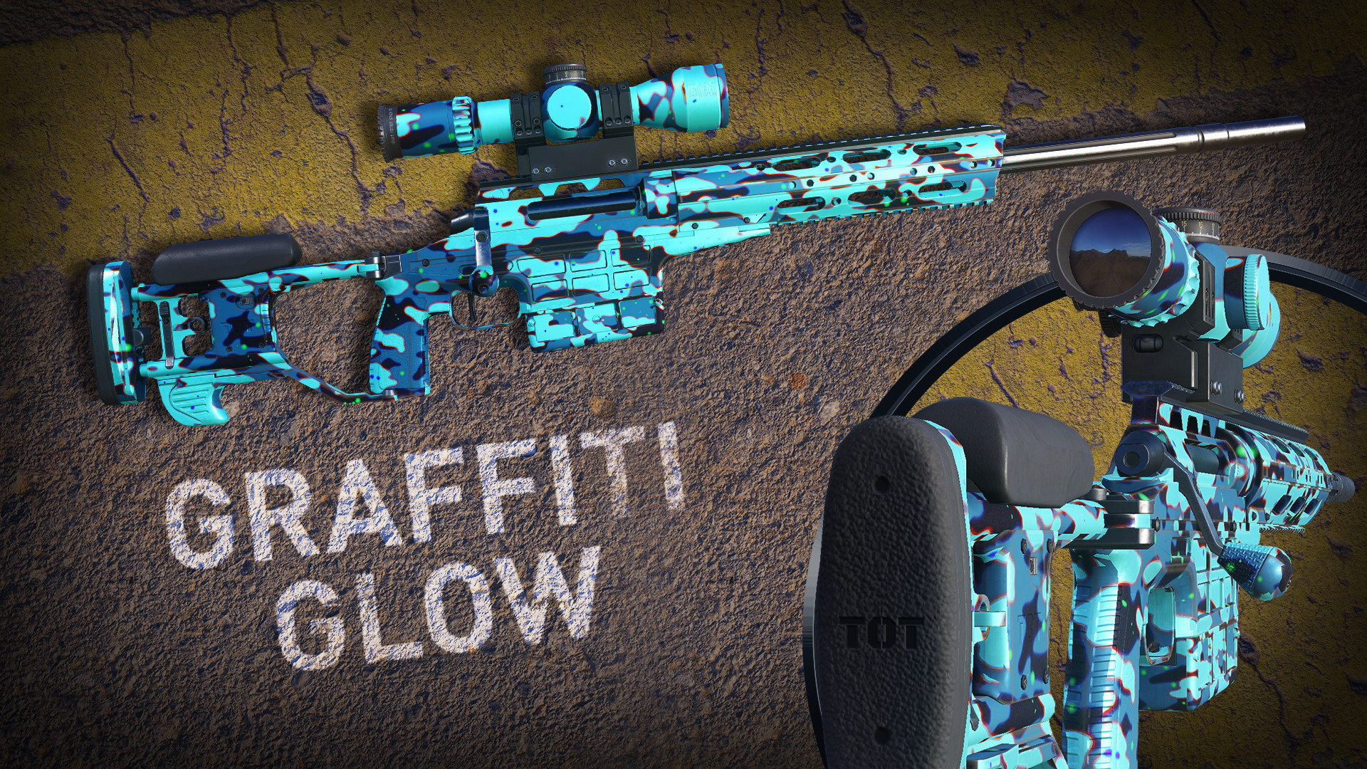 Sniper Ghost Warrior Contracts 2 - Graffiti Glow Skin screenshot 2