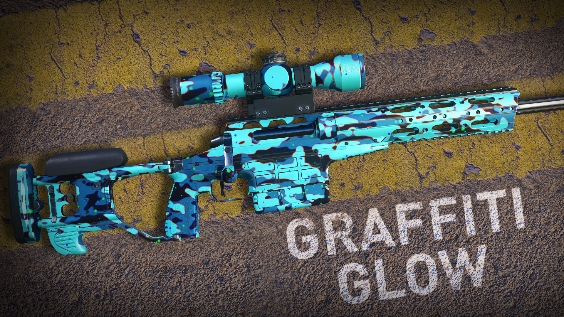 Sniper Ghost Warrior Contracts 2 - Graffiti Glow Skin screenshot 1