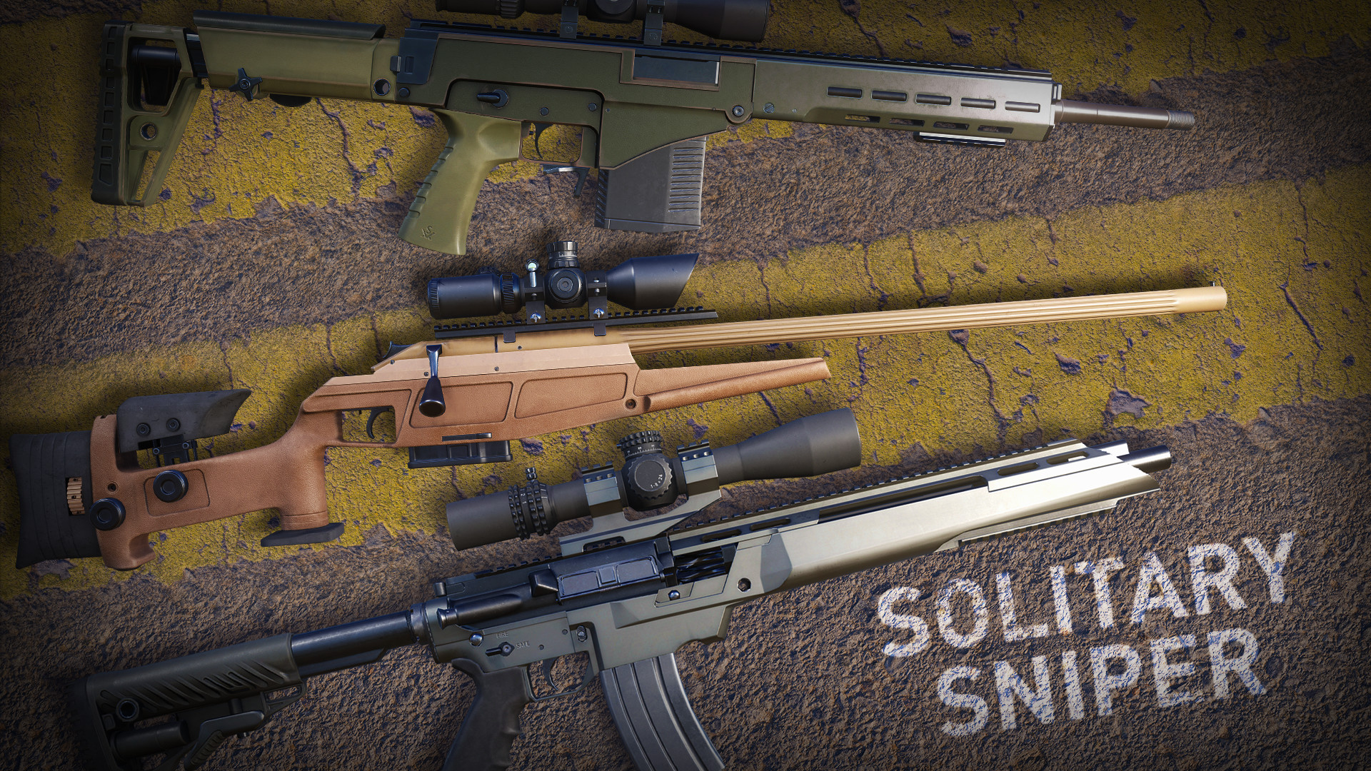Sniper Ghost Warrior Contracts 2 - Solitary Sniper Weapons Pack screenshot 1