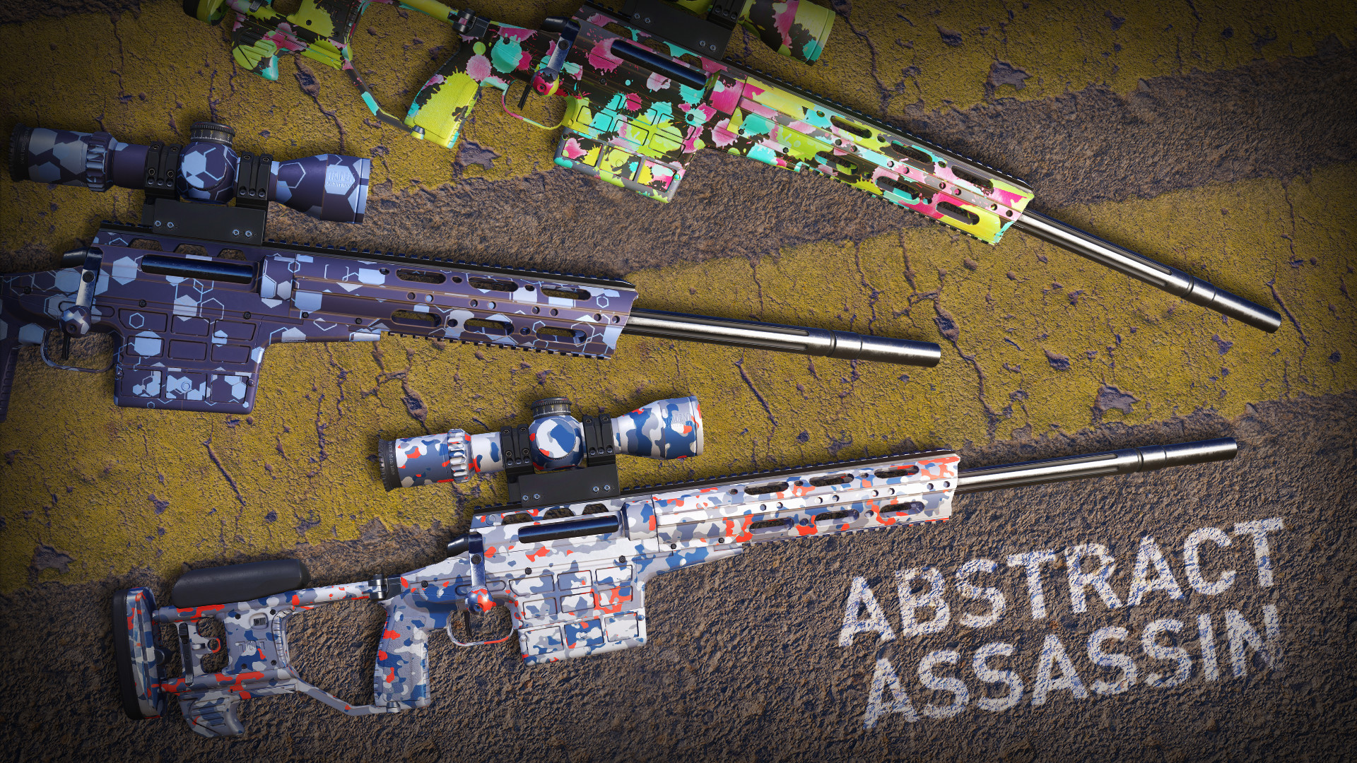 Sniper Ghost Warrior Contracts 2 - Abstract Assassin Skin Pack screenshot 1