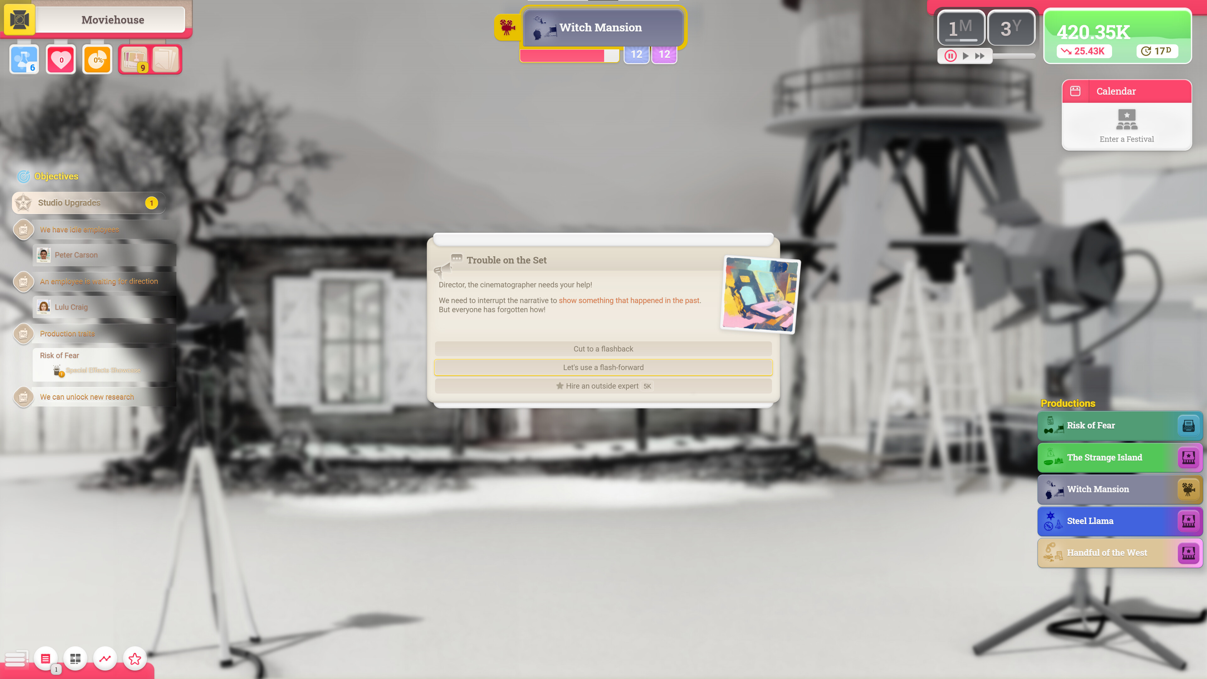 Moviehouse - The Film Studio Tycoon screenshot 5