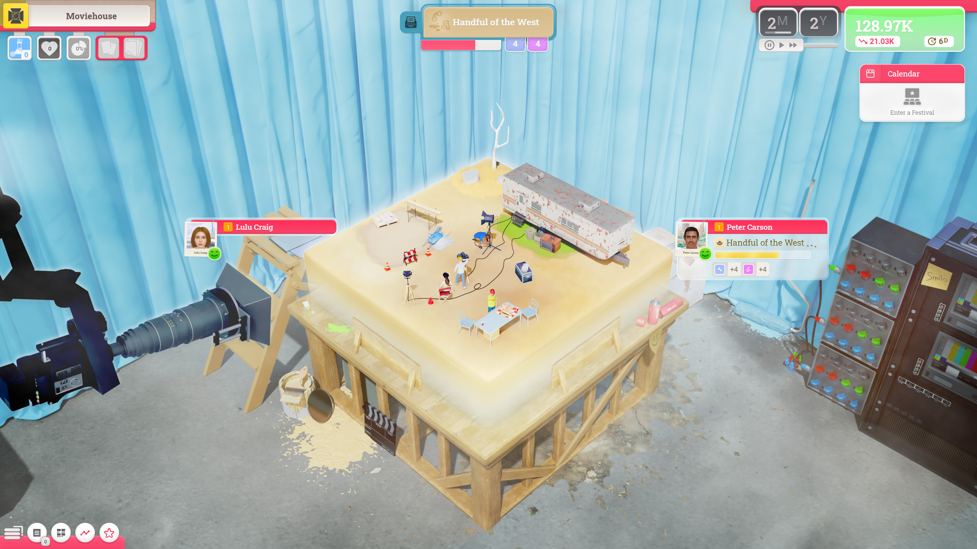 Moviehouse - The Film Studio Tycoon screenshot 3