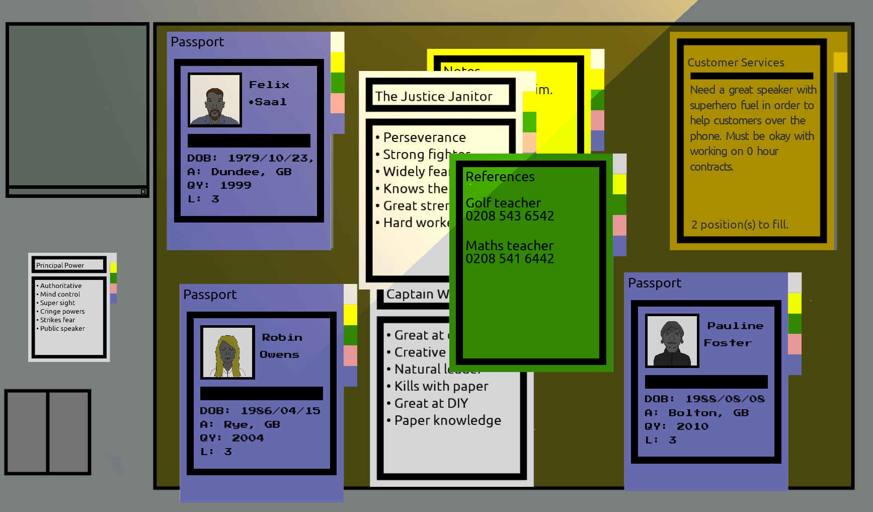 Superhero Recruitment Simulator screenshot 5