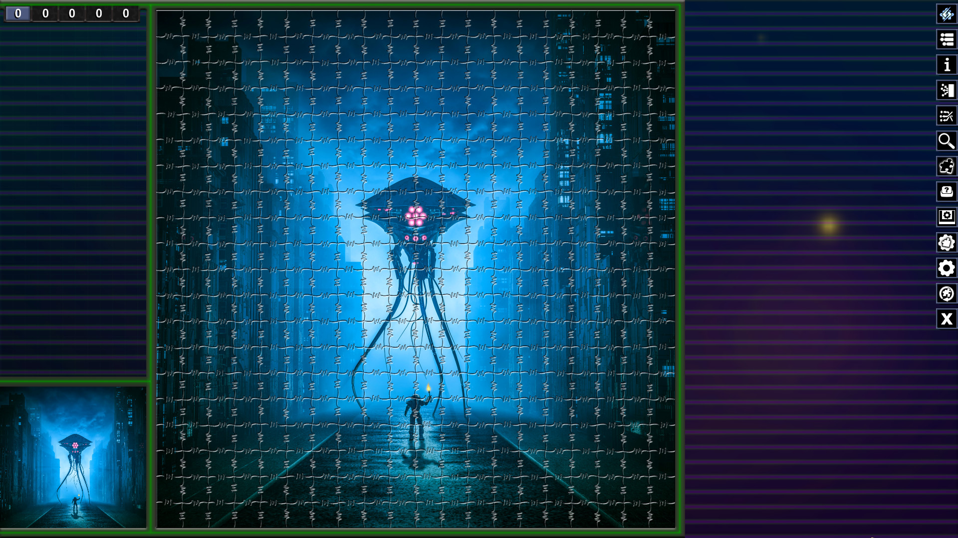 Pixel Puzzles Illustrations & Anime - Jigsaw Pack: Aliens screenshot 4