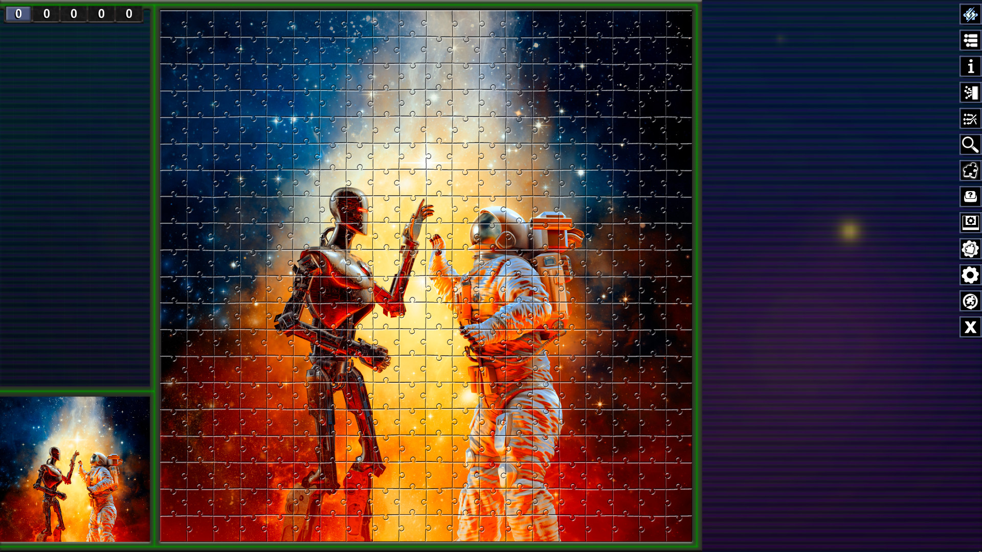 Pixel Puzzles Illustrations & Anime - Jigsaw Pack: Aliens screenshot 3