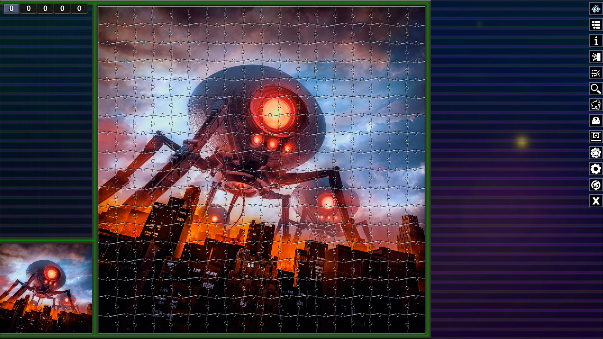 Pixel Puzzles Illustrations & Anime - Jigsaw Pack: Aliens screenshot 1