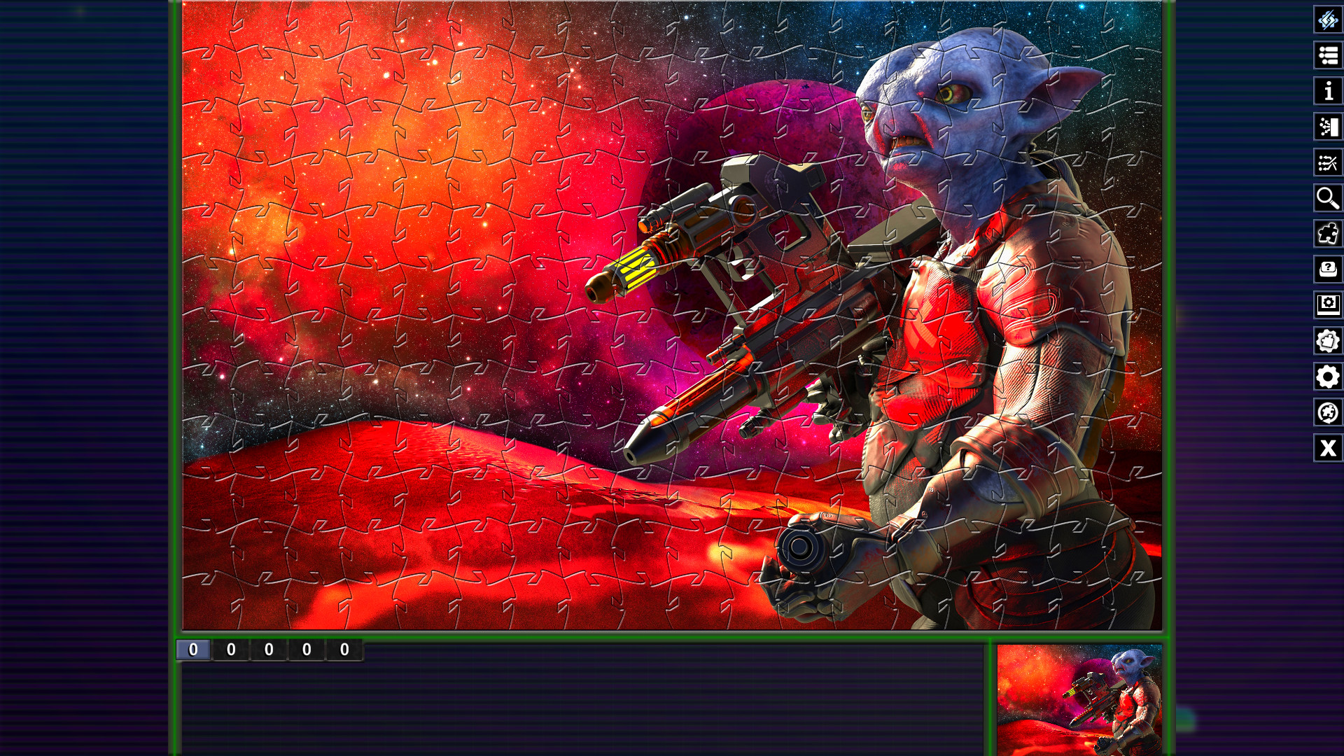 Pixel Puzzles Illustrations & Anime - Jigsaw Pack: Aliens screenshot 7