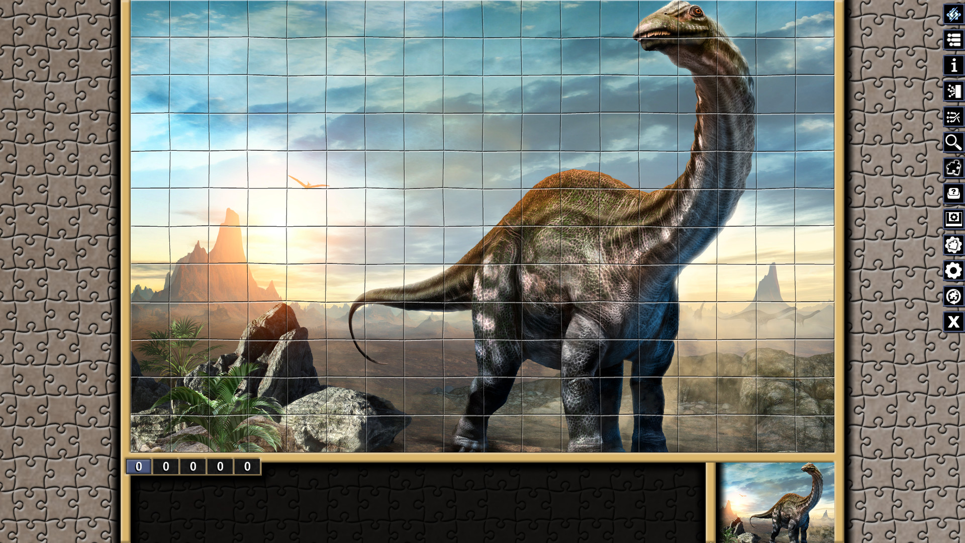 Pixel Puzzles Illustrations & Anime - Jigsaw Pack: Dinosaurs screenshot 12
