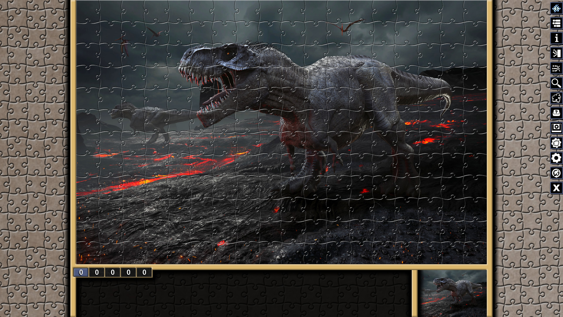 Pixel Puzzles Illustrations & Anime - Jigsaw Pack: Dinosaurs screenshot 5