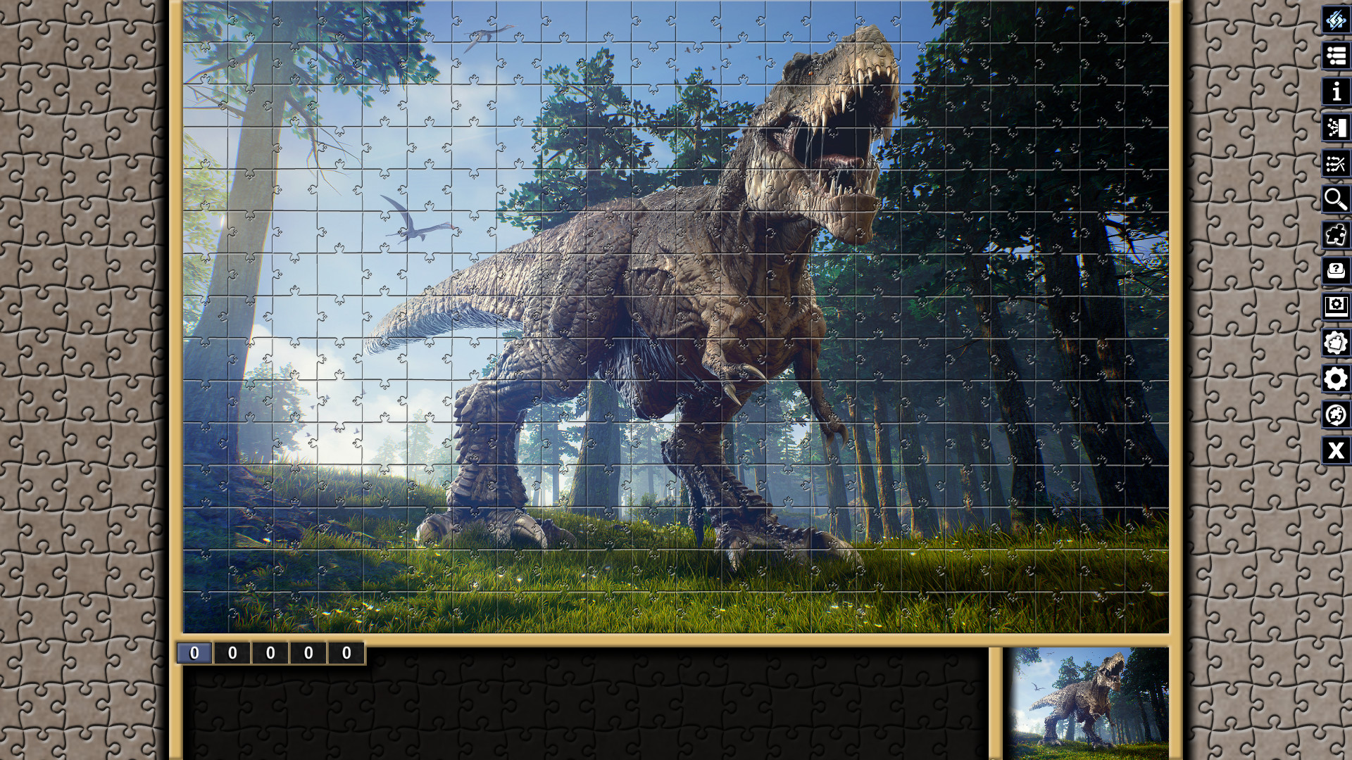 Pixel Puzzles Illustrations & Anime - Jigsaw Pack: Dinosaurs screenshot 10