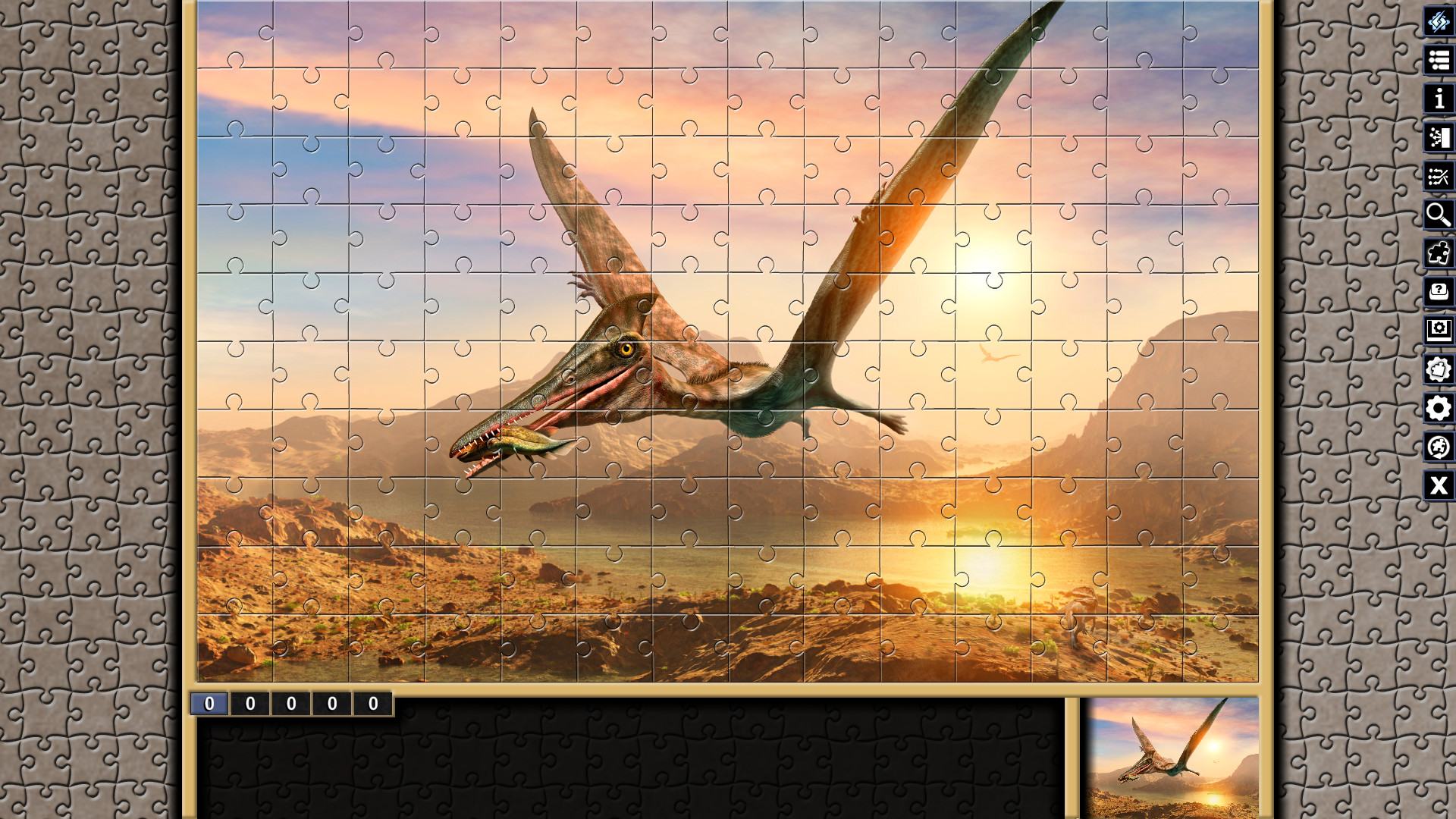Pixel Puzzles Illustrations & Anime - Jigsaw Pack: Dinosaurs screenshot 3