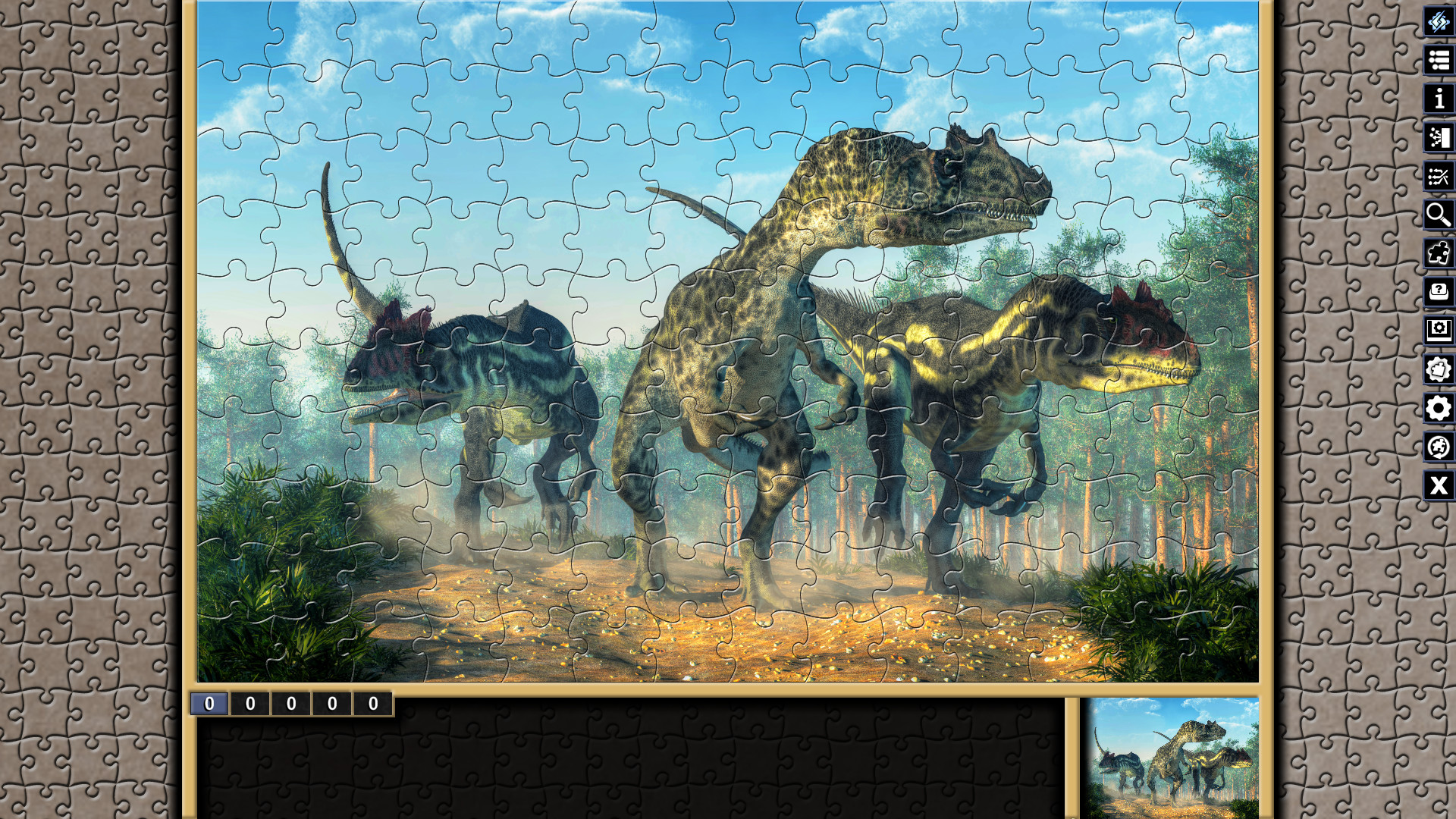 Pixel Puzzles Illustrations & Anime - Jigsaw Pack: Dinosaurs screenshot 11