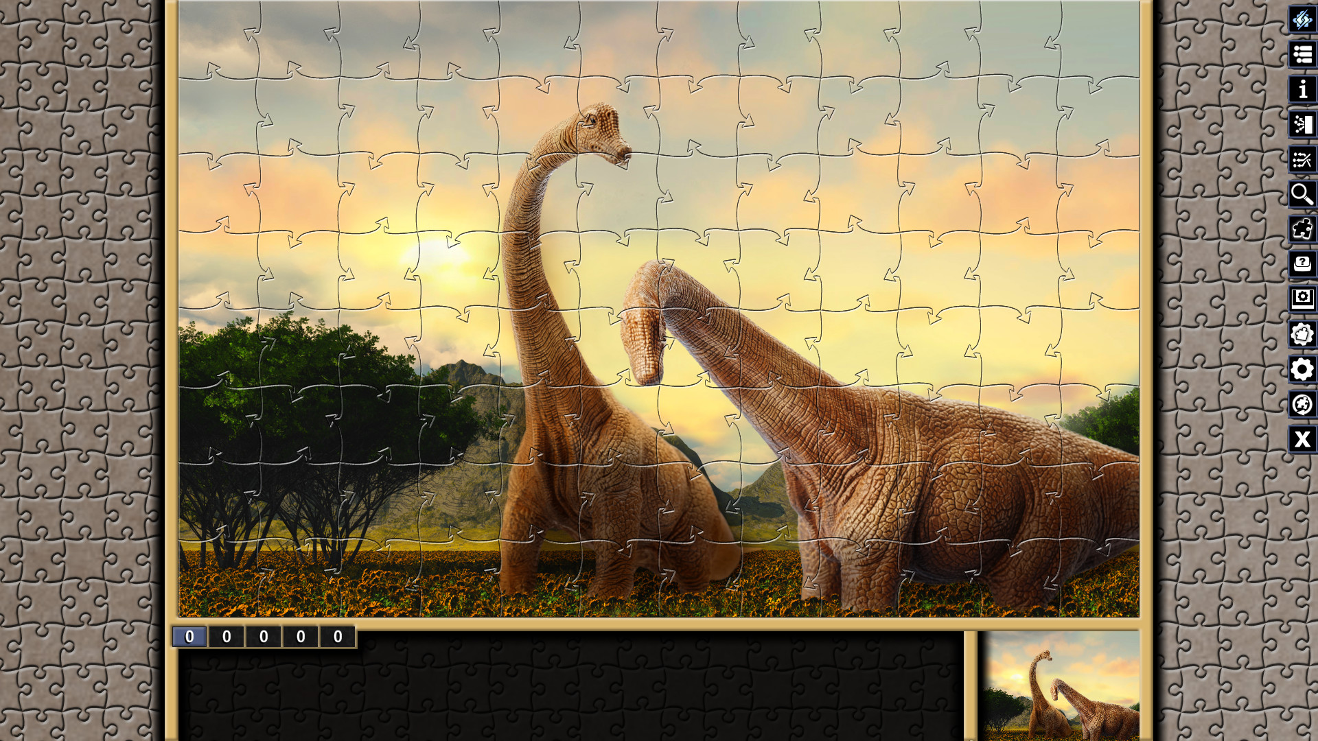 Pixel Puzzles Illustrations & Anime - Jigsaw Pack: Dinosaurs screenshot 13