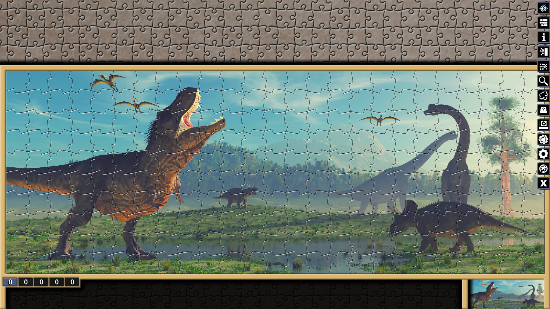 Pixel Puzzles Illustrations & Anime - Jigsaw Pack: Dinosaurs screenshot 6