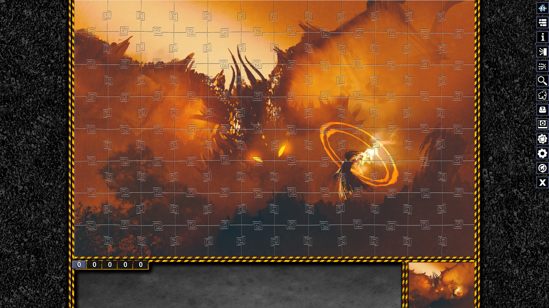 Pixel Puzzles Illustrations & Anime - Jigsaw Pack: Dragons 2 screenshot 1