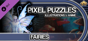 Pixel Puzzles Illustrations & Anime - Jigsaw Pack:  Fairies