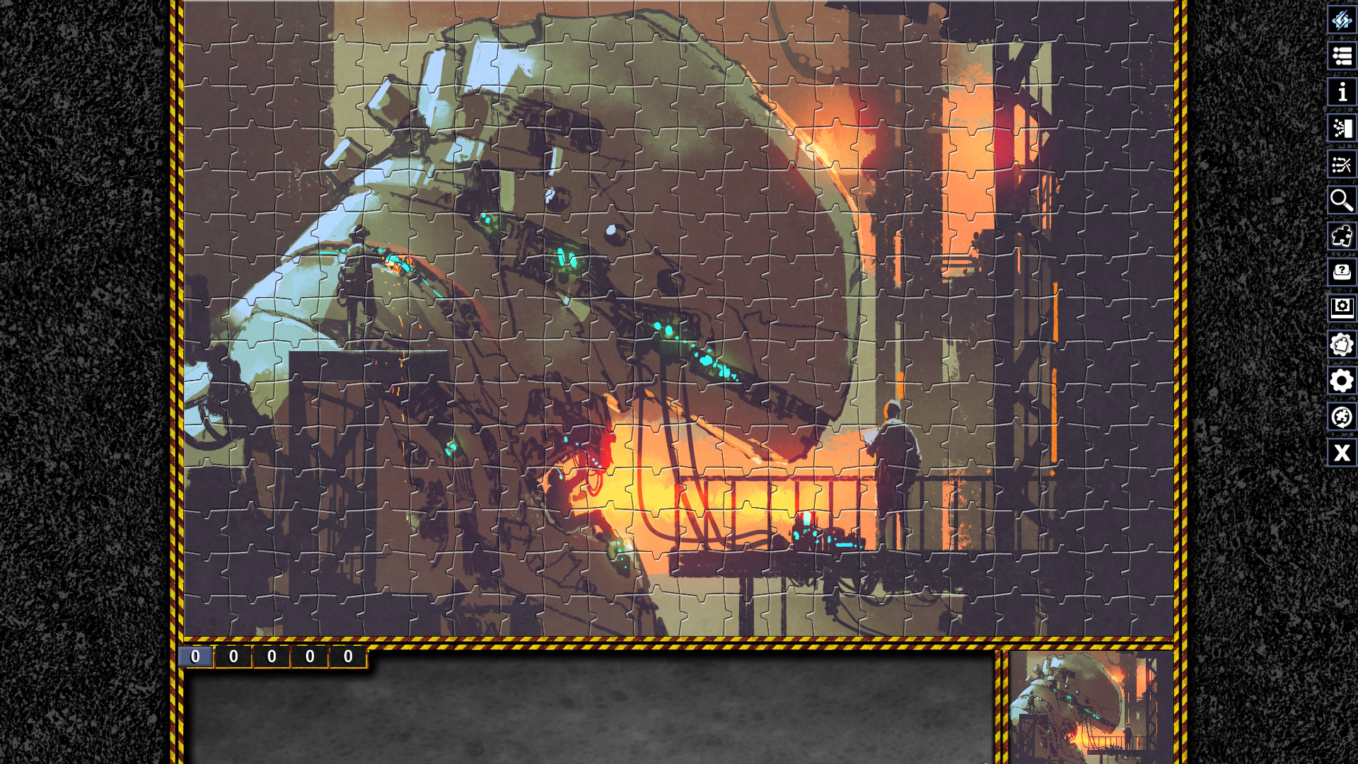 Pixel Puzzles Illustrations & Anime - Jigsaw Pack: Mechs screenshot 1