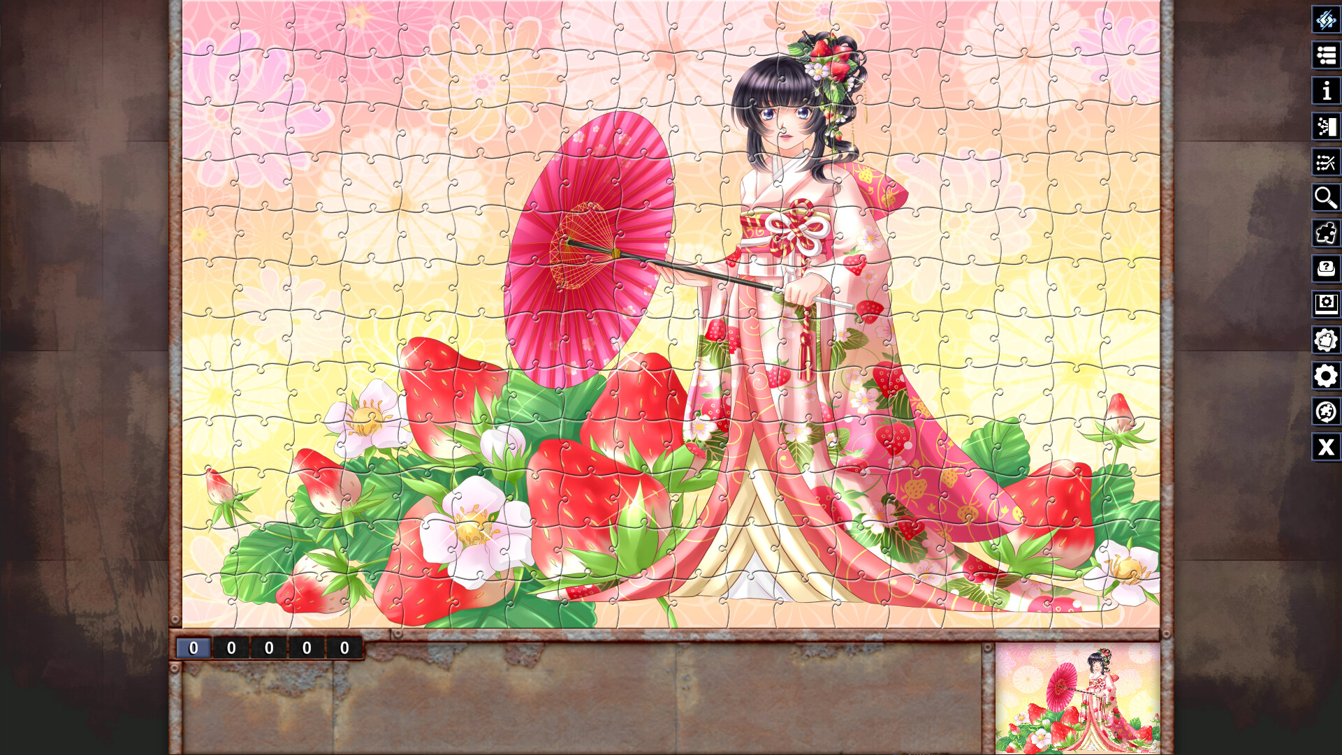 Pixel Puzzles Illustrations & Anime - Jigsaw Pack: Geishas screenshot 5