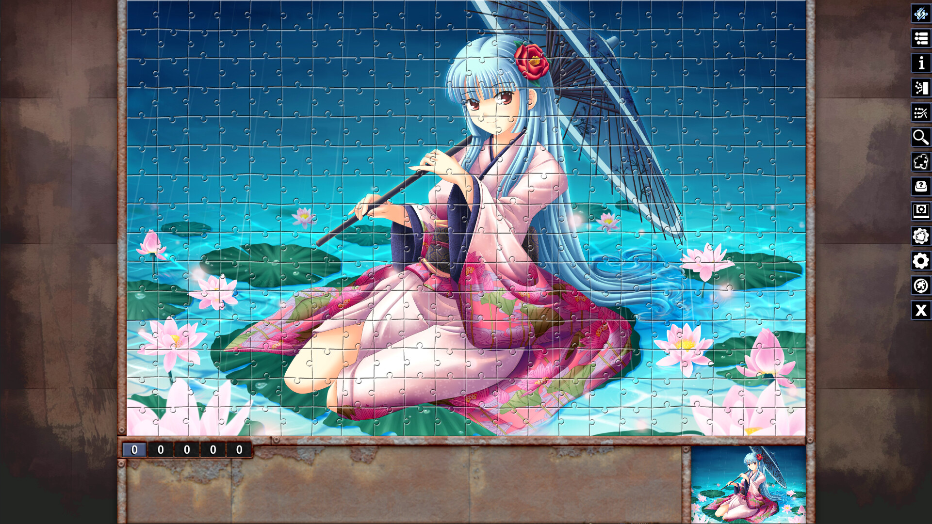 Pixel Puzzles Illustrations & Anime - Jigsaw Pack: Geishas screenshot 4