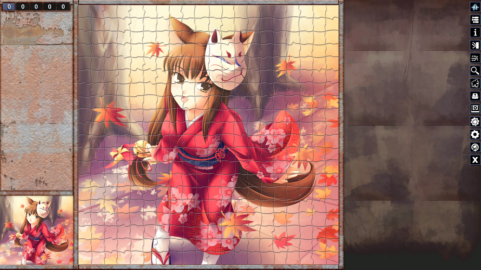 Pixel Puzzles Illustrations & Anime - Jigsaw Pack: Geishas screenshot 1