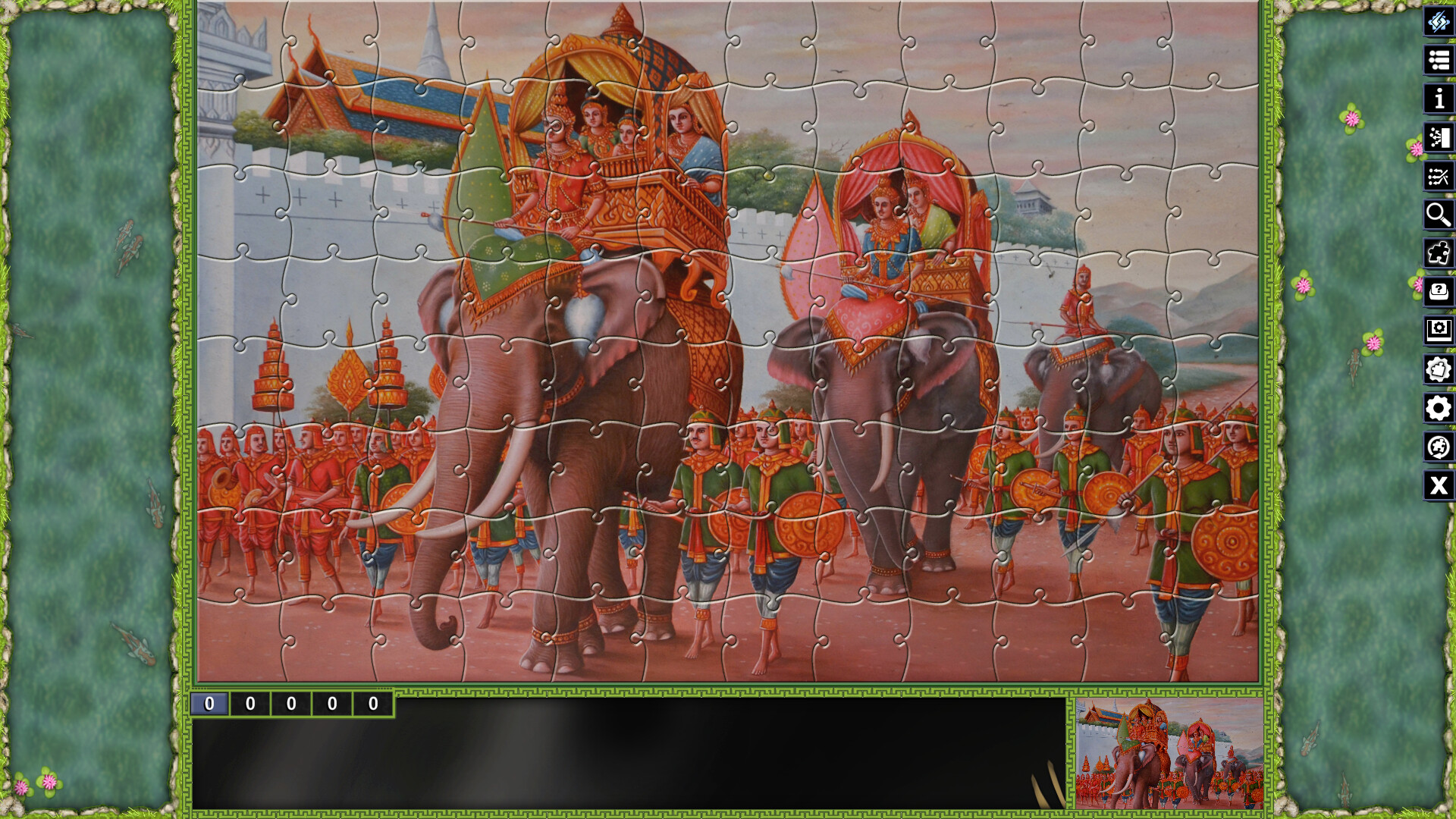 Pixel Puzzles Illustrations & Anime - Jigsaw Pack: Thai Paintings screenshot 5