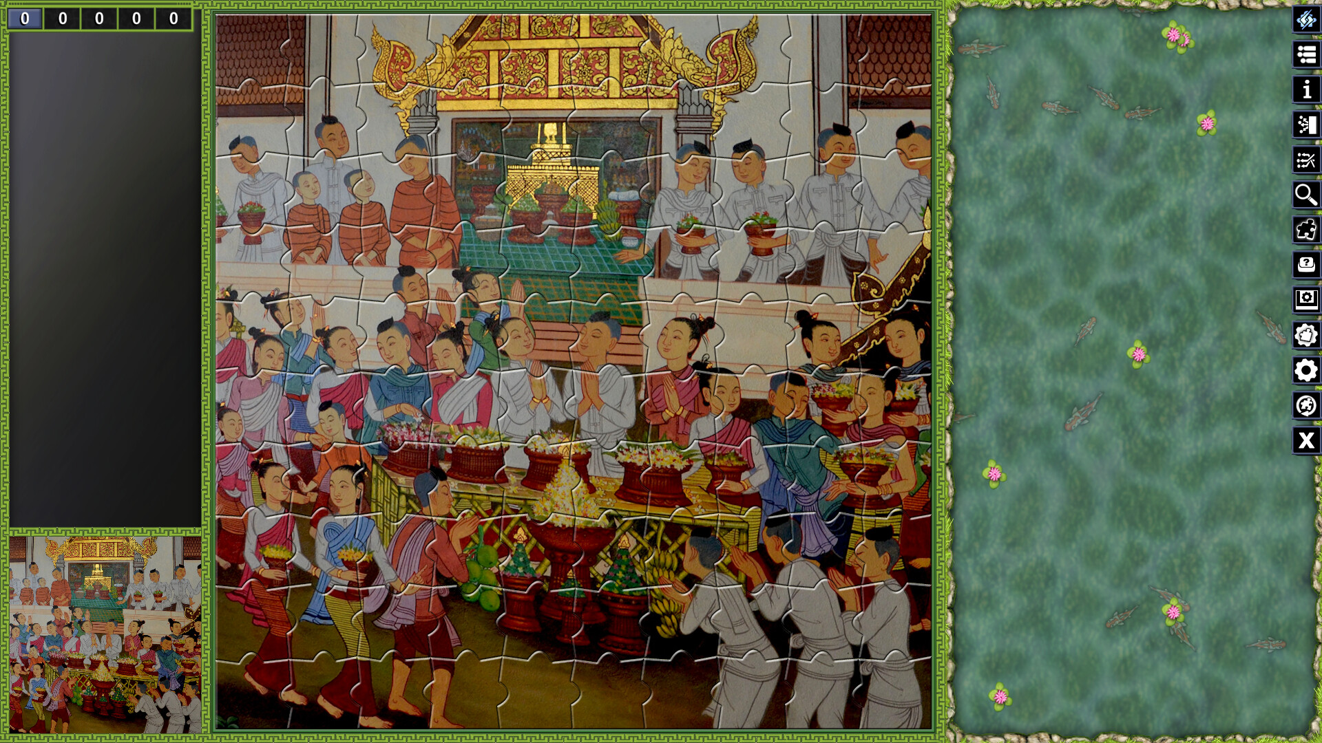 Pixel Puzzles Illustrations & Anime - Jigsaw Pack: Thai Paintings screenshot 13