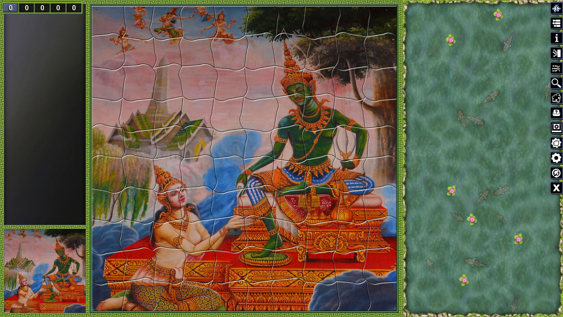 Pixel Puzzles Illustrations & Anime - Jigsaw Pack: Thai Paintings screenshot 17