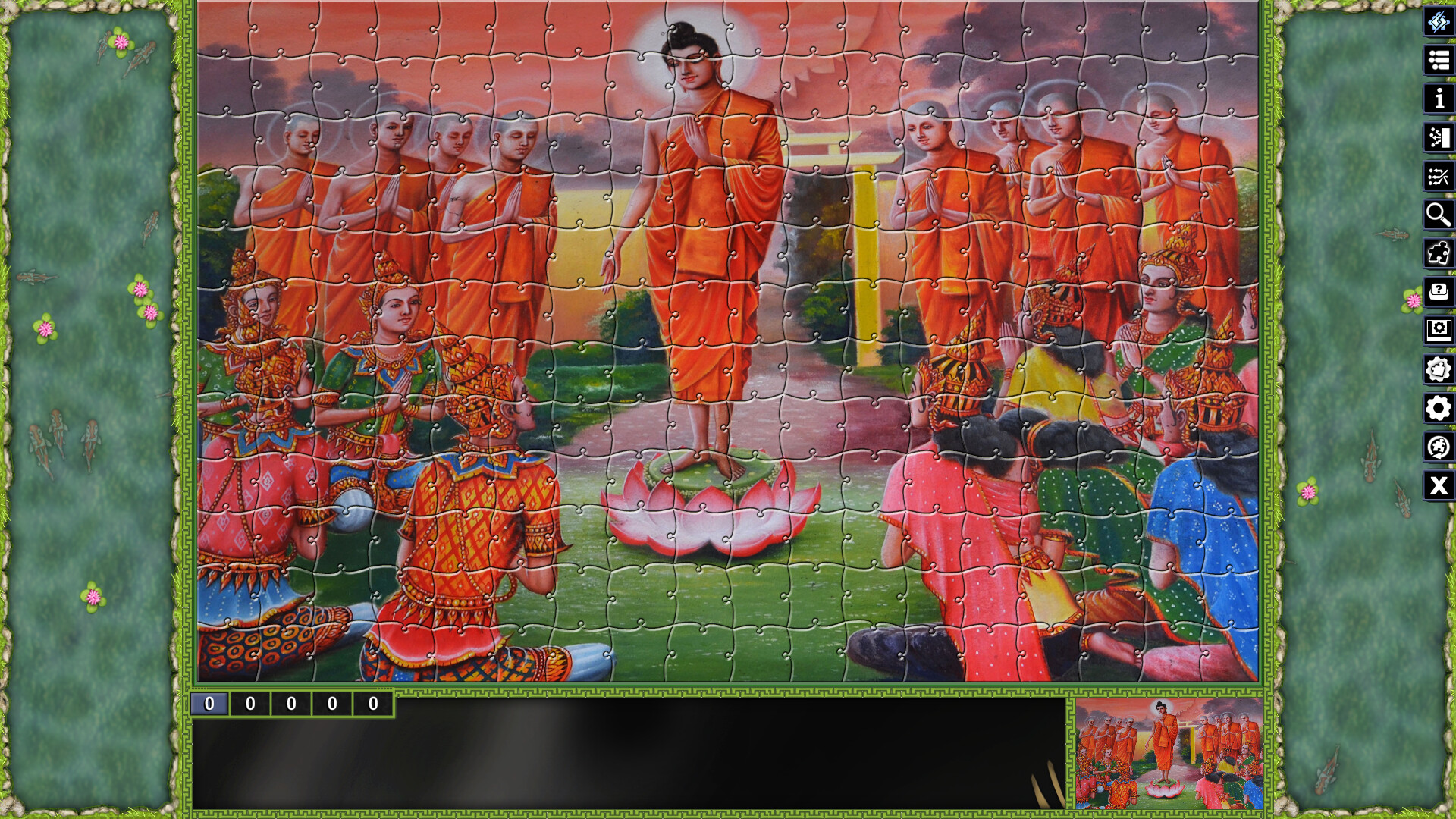 Pixel Puzzles Illustrations & Anime - Jigsaw Pack: Thai Paintings screenshot 3