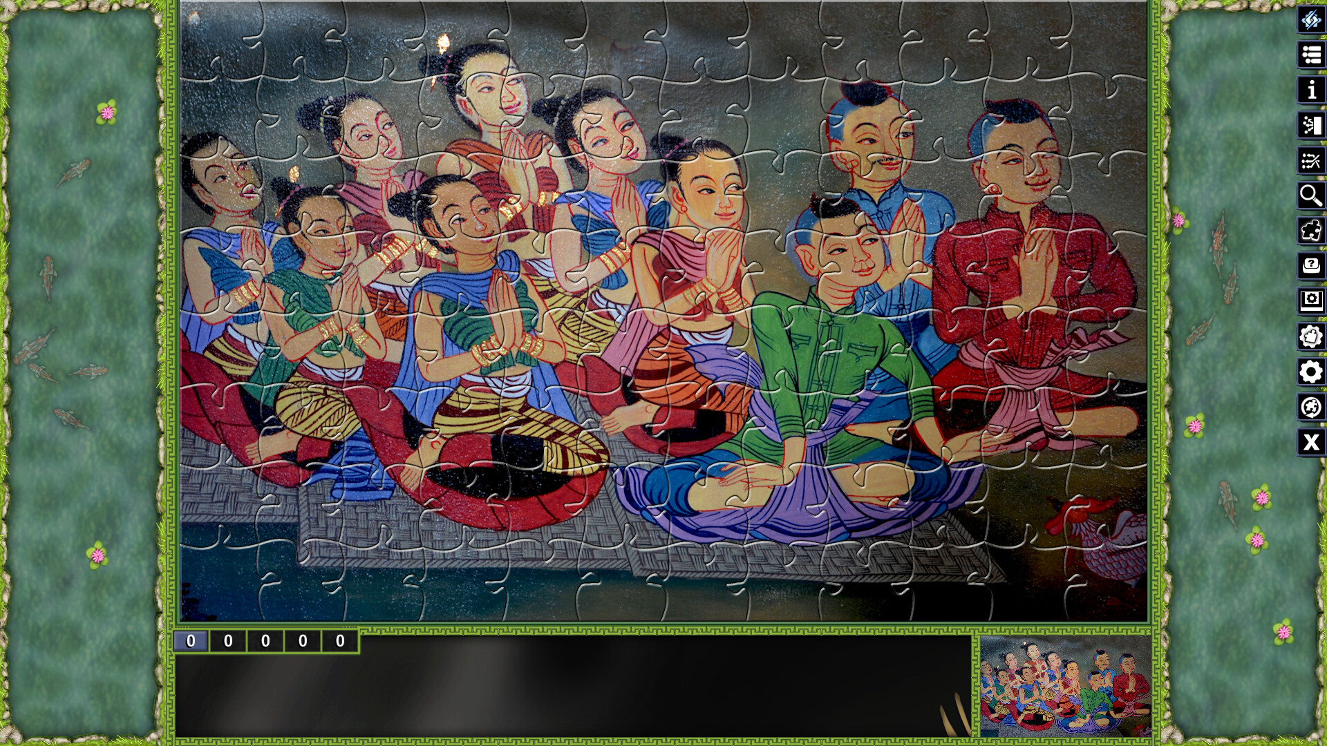 Pixel Puzzles Illustrations & Anime - Jigsaw Pack: Thai Paintings screenshot 12