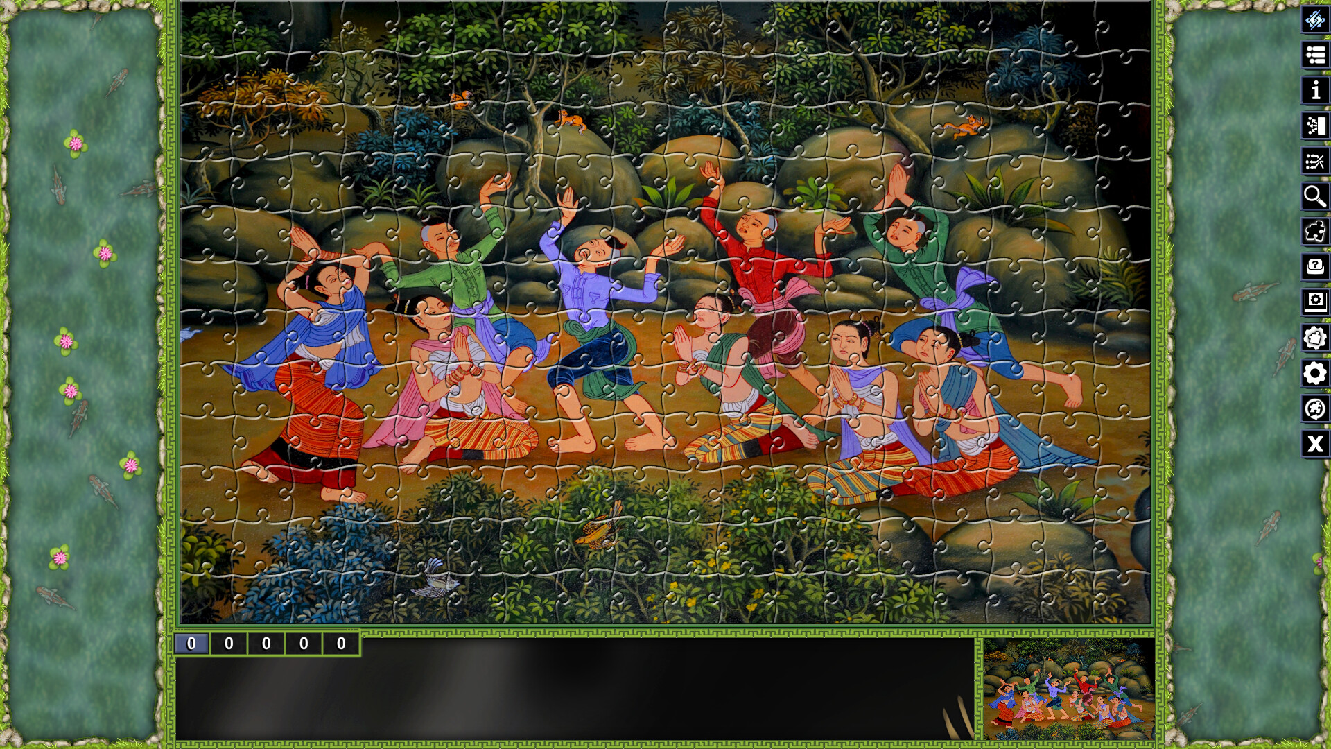 Pixel Puzzles Illustrations & Anime - Jigsaw Pack: Thai Paintings screenshot 19