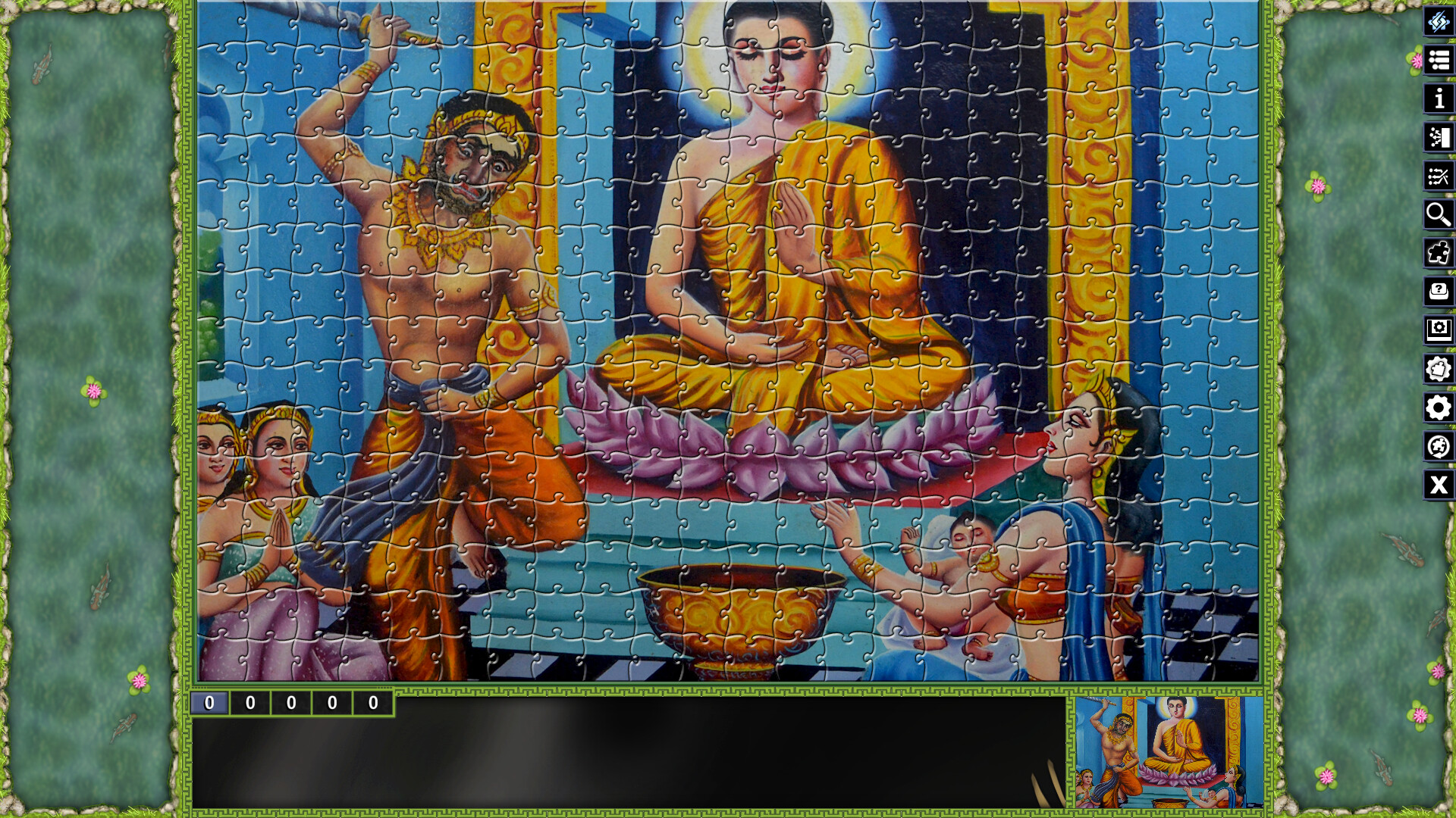 Pixel Puzzles Illustrations & Anime - Jigsaw Pack: Thai Paintings screenshot 15