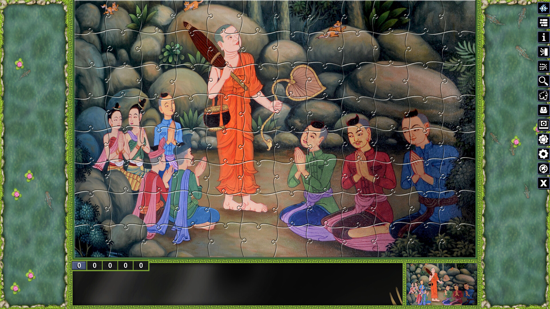 Pixel Puzzles Illustrations & Anime - Jigsaw Pack: Thai Paintings screenshot 9