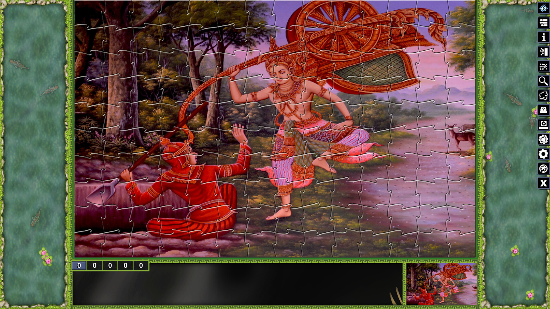 Pixel Puzzles Illustrations & Anime - Jigsaw Pack: Thai Paintings screenshot 11