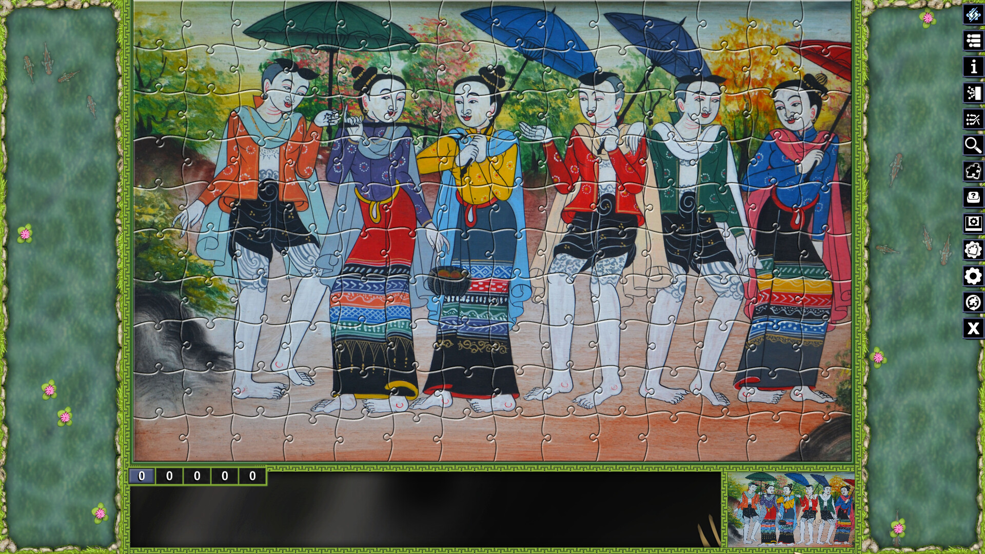 Pixel Puzzles Illustrations & Anime - Jigsaw Pack: Thai Paintings screenshot 16