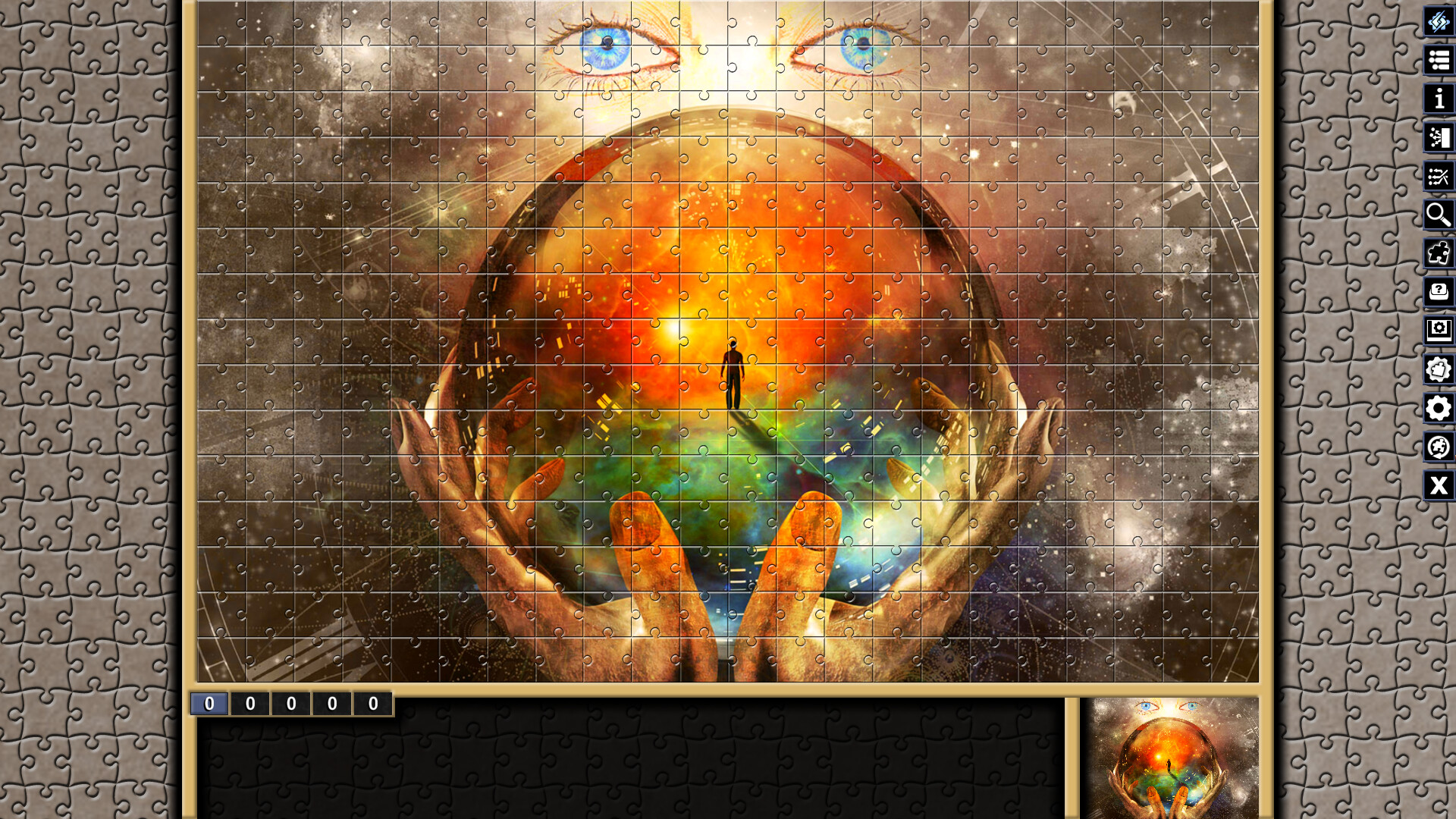 Pixel Puzzles Illustrations & Anime - Jigsaw Pack: Occult screenshot 3
