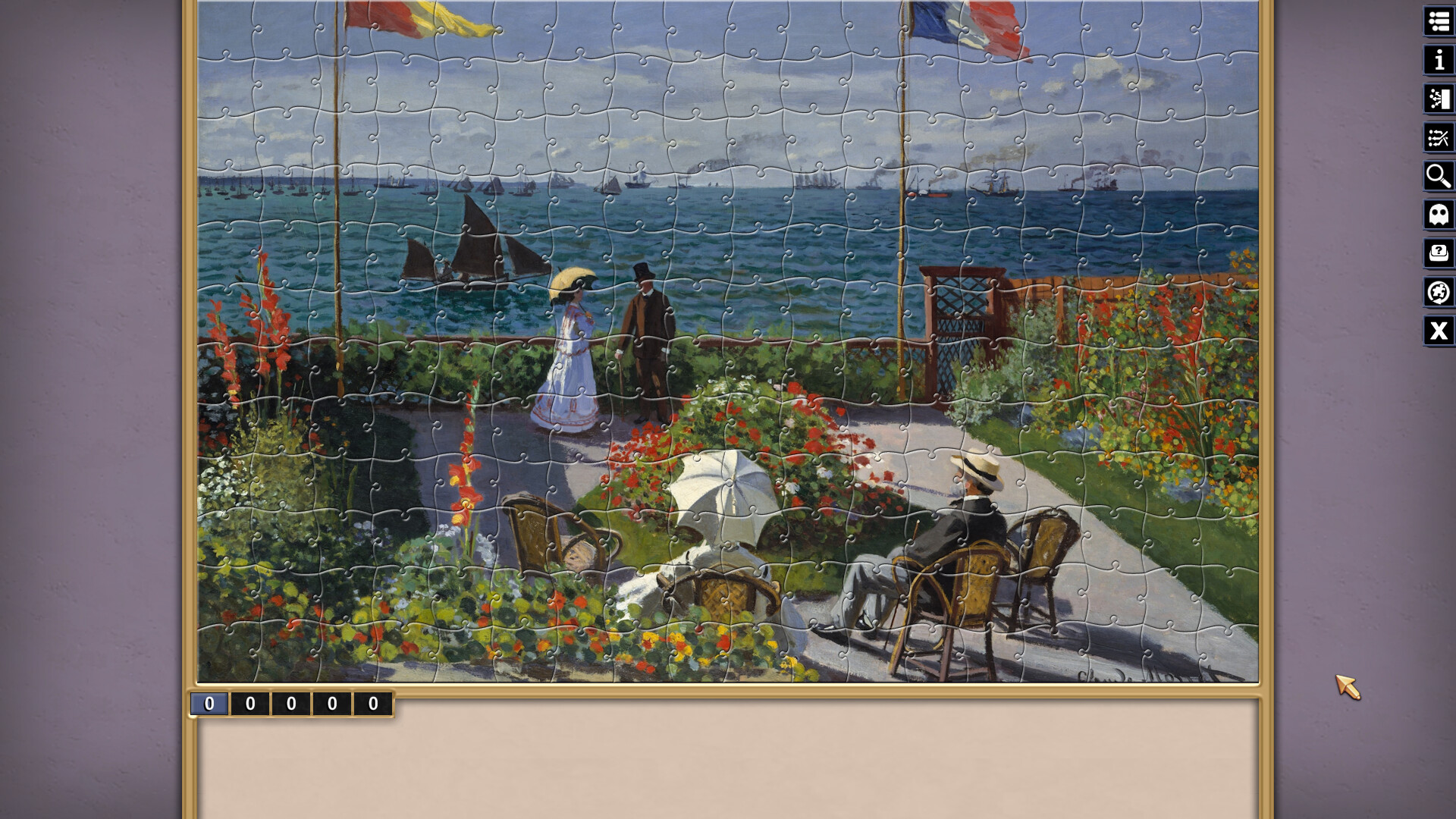 Pixel Puzzles Illustrations & Anime: Claude Monet screenshot 4